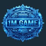 1M Game APK interface showing online gaming dashboard, wallet balance, VIP levels, and fast withdrawal options in Pakistan